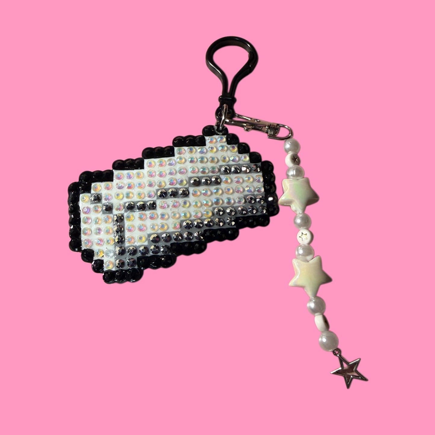 Bedazzled Iron Ingot Keychain