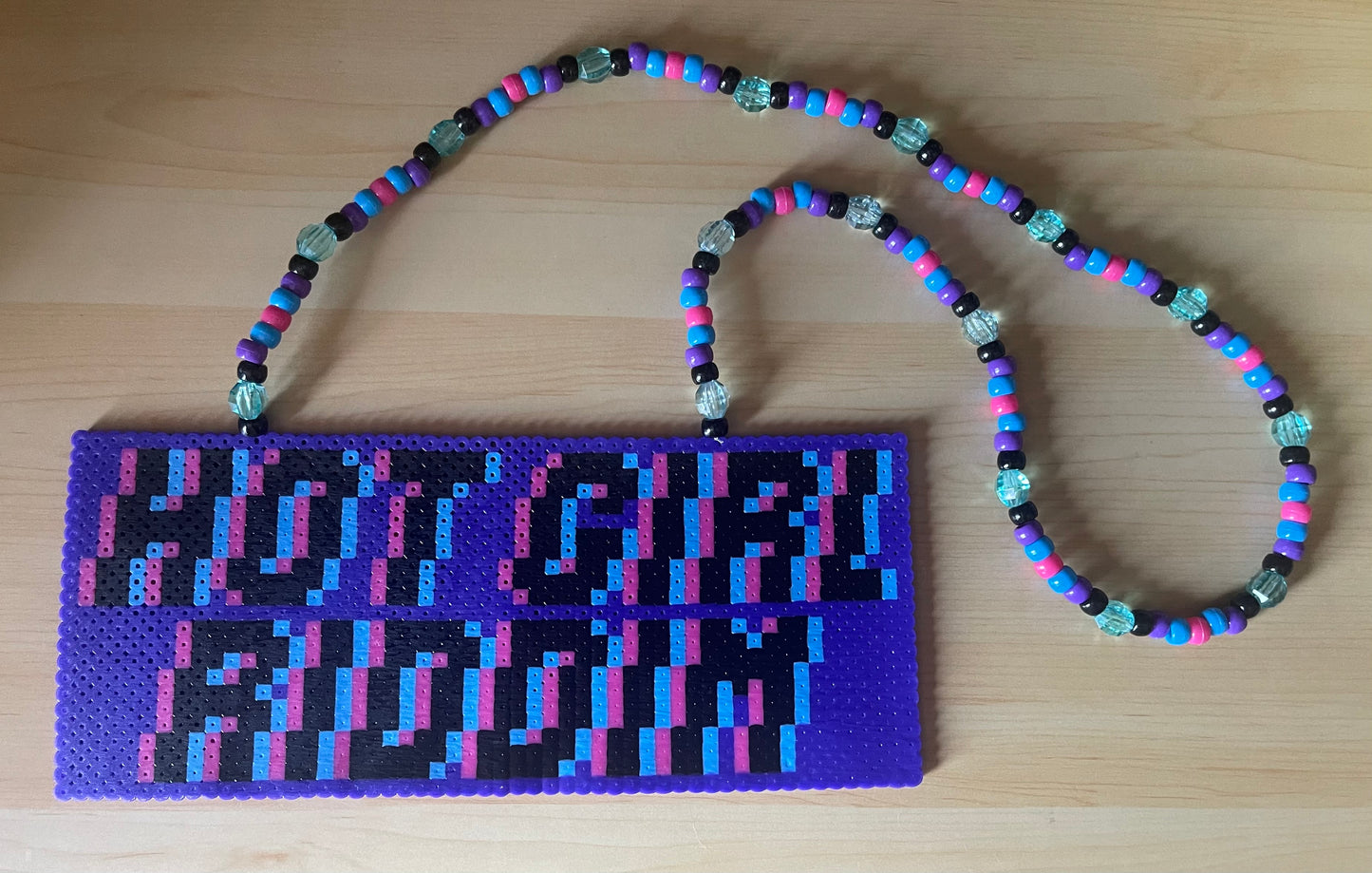 HOT GIRL RIDDIM Kandi Necklace