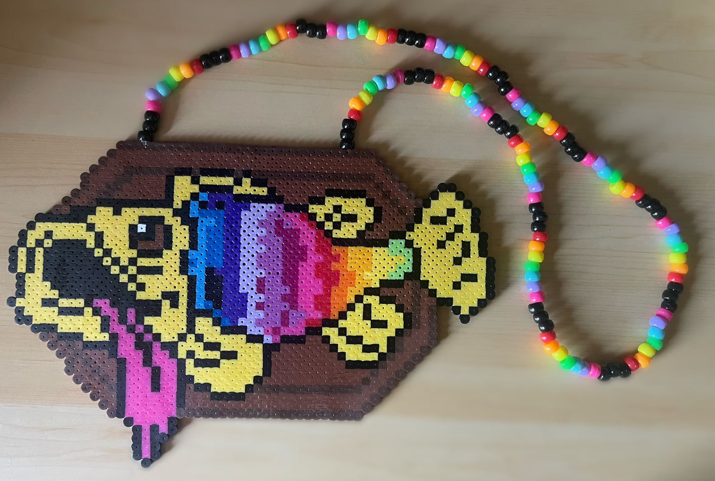 Bass Music Kandi Necklace