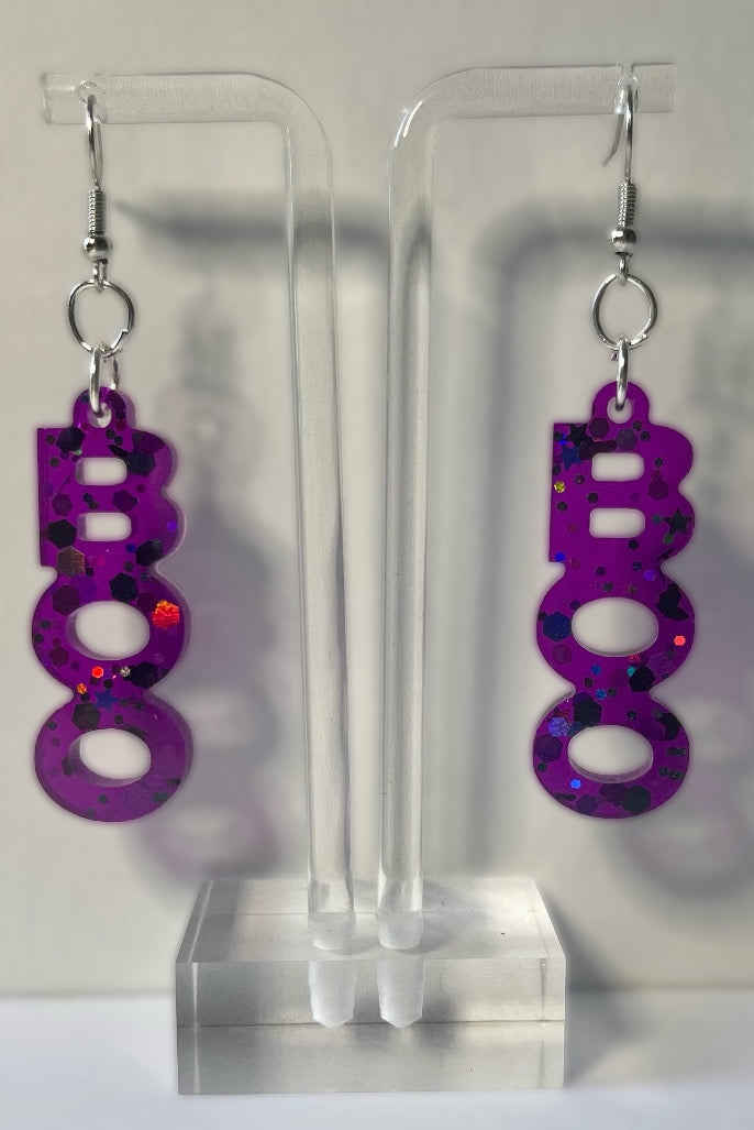 Boo Earrings (Multiple Colors Available)