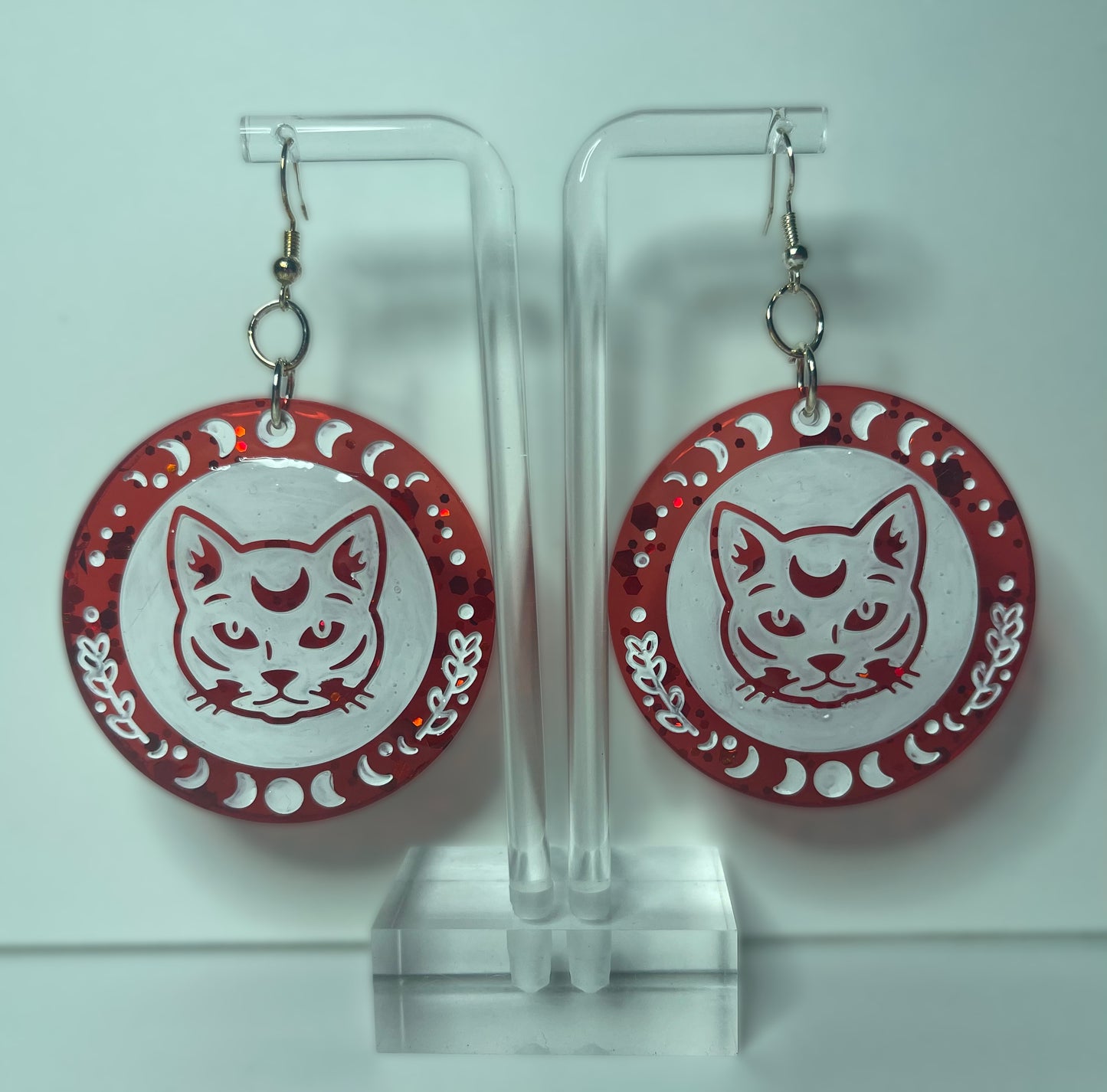 Cat Cult Earrings (Multiple Colors Available)