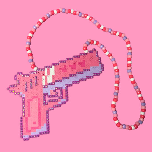 Bedazzled Pew Kandi Necklace