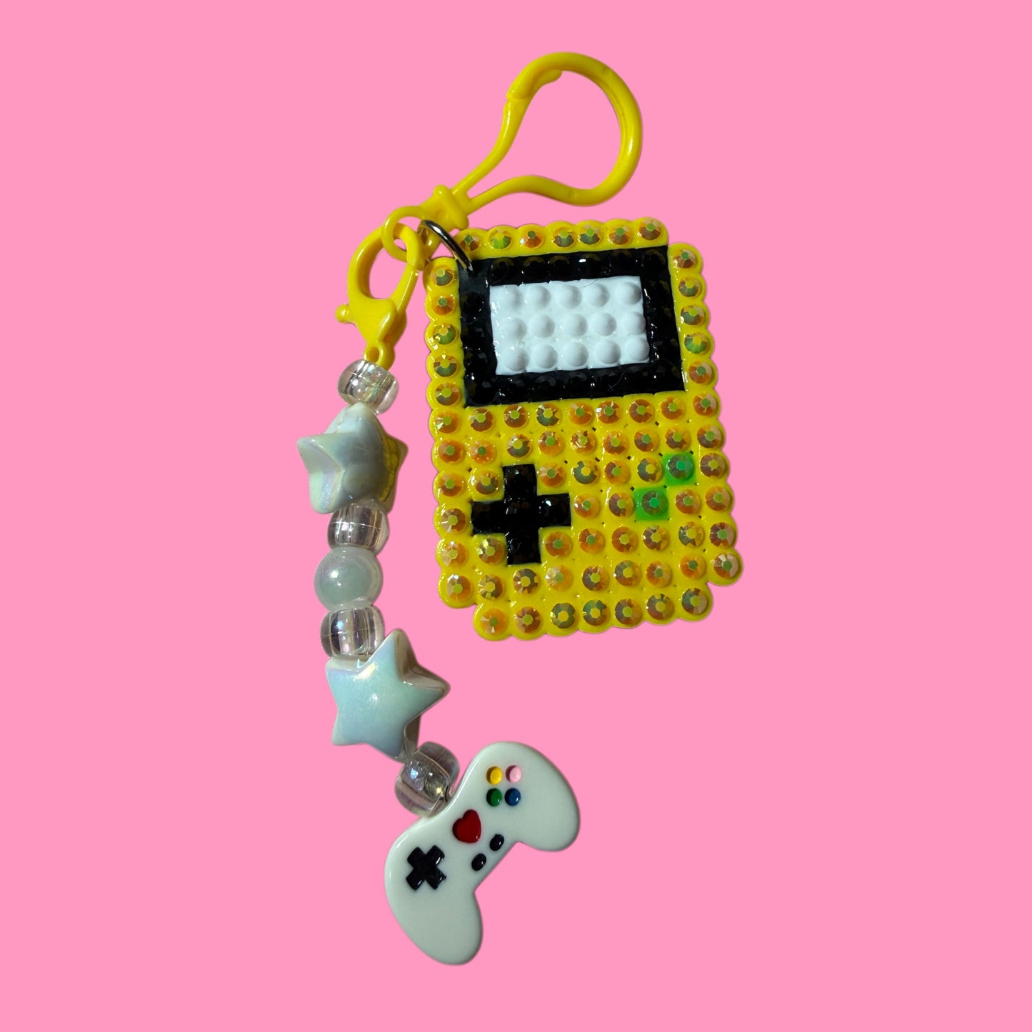 Bedazzled Game Keychain