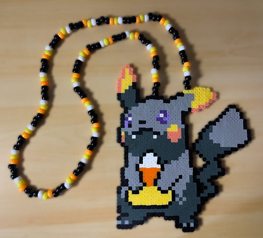 Halloween Pika Kandi Necklace