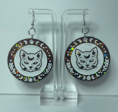 Cat Cult Earrings (Multiple Colors Available)