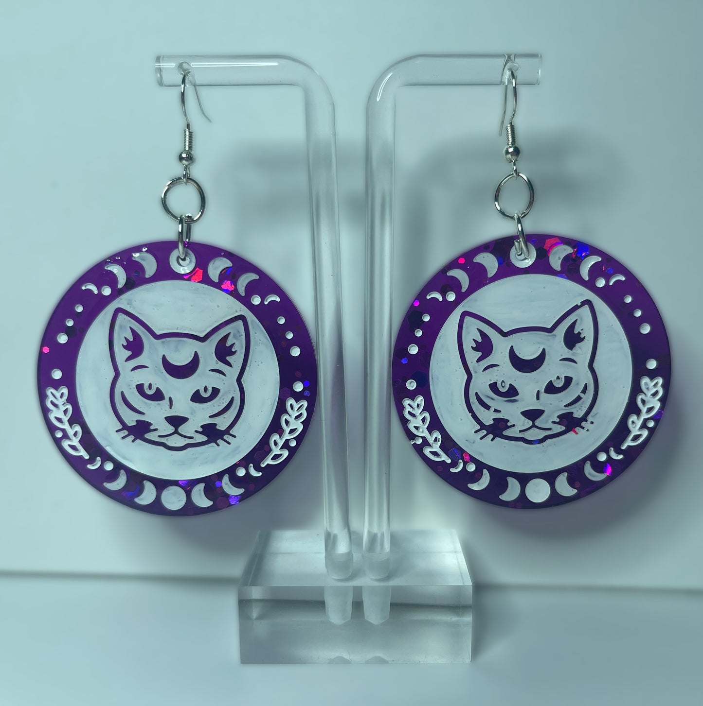 Cat Cult Earrings (Multiple Colors Available)