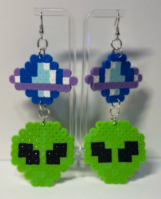 Alien & Planet Earrings