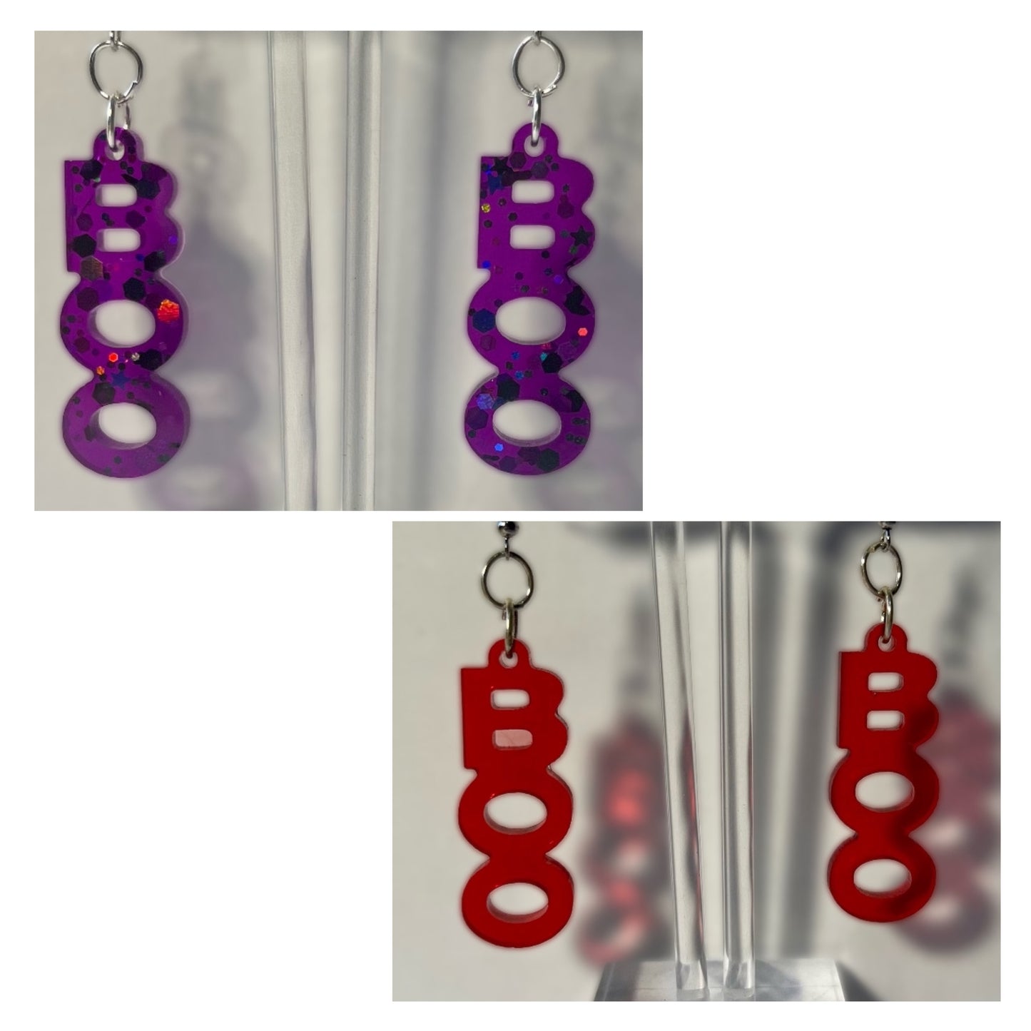 Boo Earrings (Multiple Colors Available)