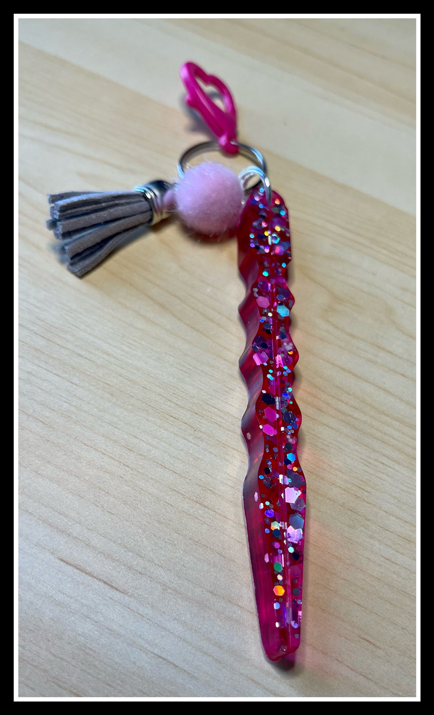 Wand/Shank Keychain (Small) (Multiple Colors Available)