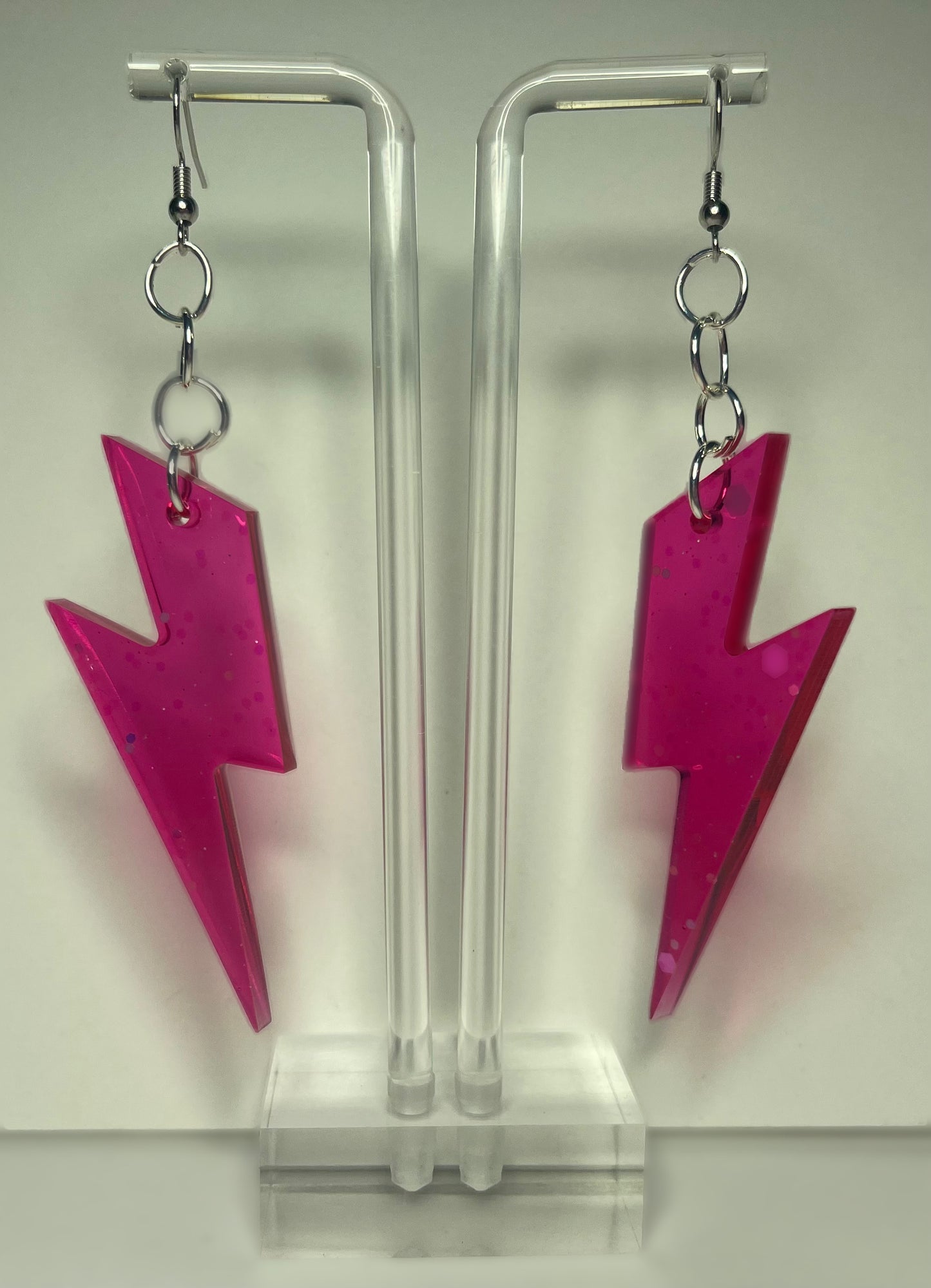 Lightning Bolt Earrings (Multiple Colors Available)