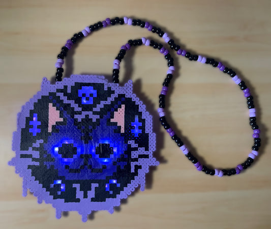 Pentagram Catto Kandi Necklace (Light’s Up!)