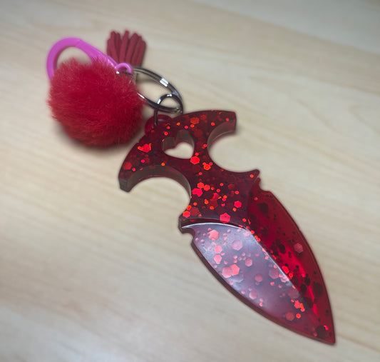 Fairy Knife Keychain (Multiple Colors Available)