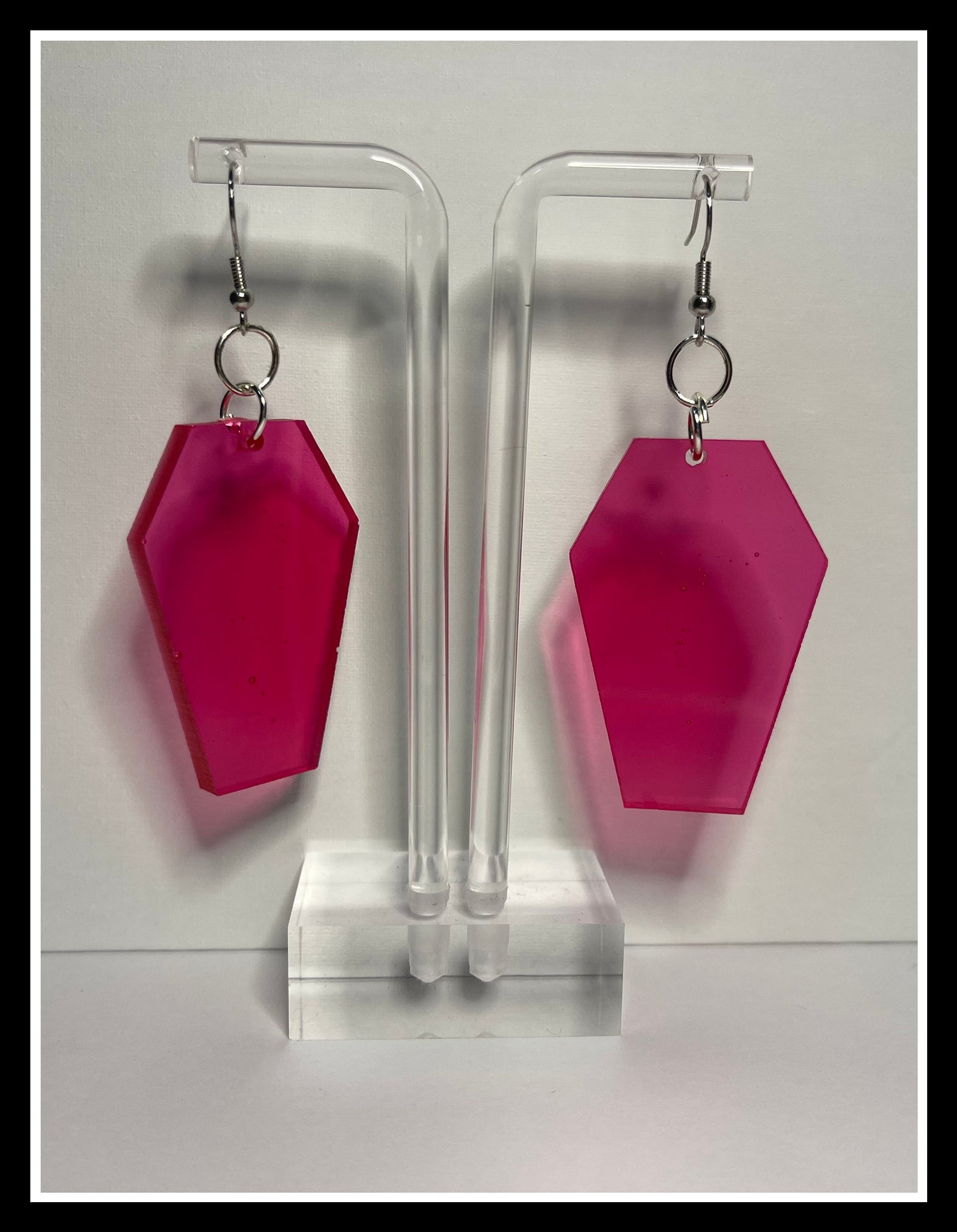 Coffin Earrings (Multiple Colors Available)