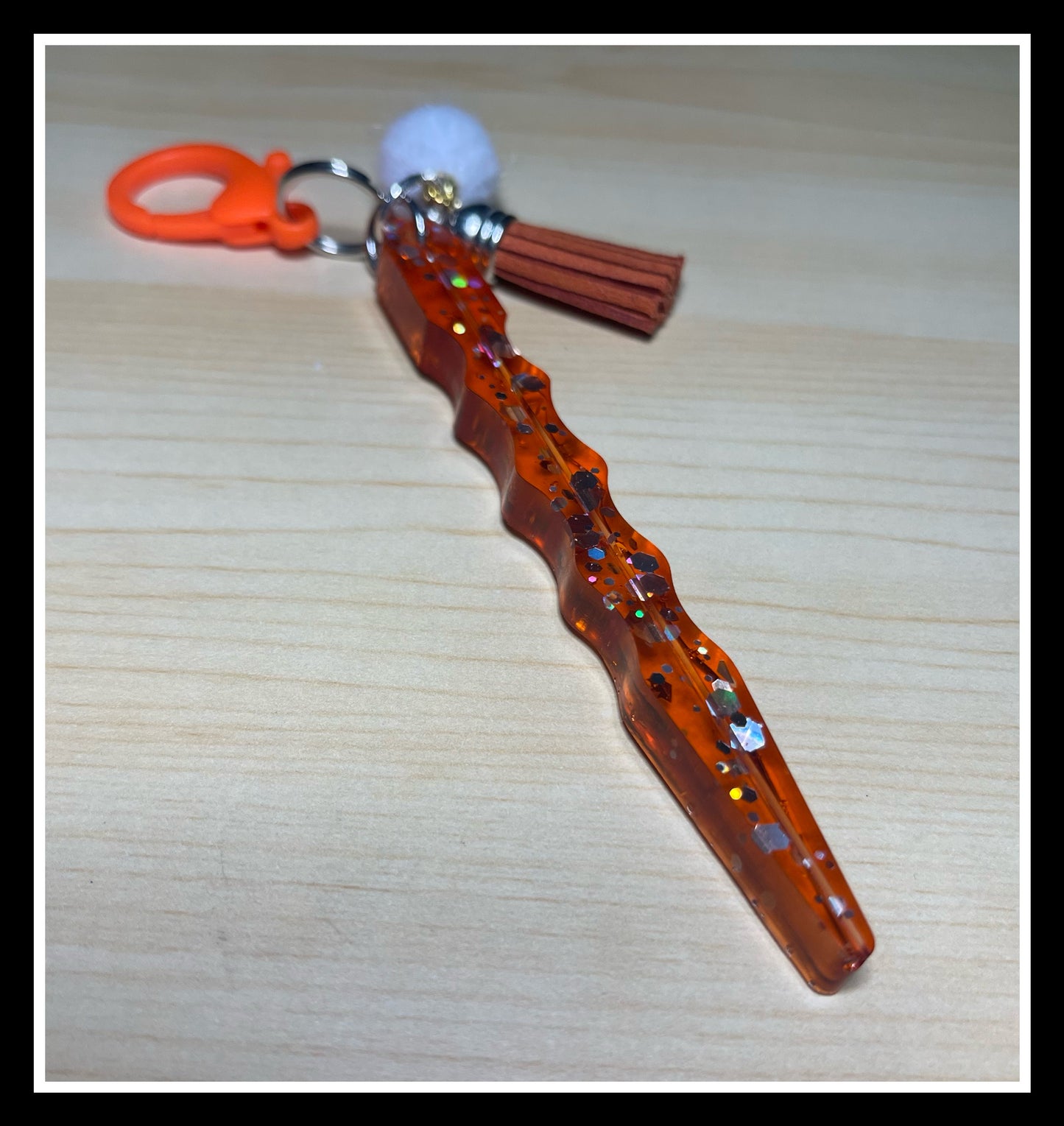 Wand/Shank Keychain (Small) (Multiple Colors Available)